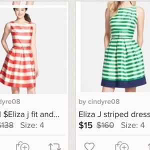 Eliza J striped dress 2 dresses for one price
